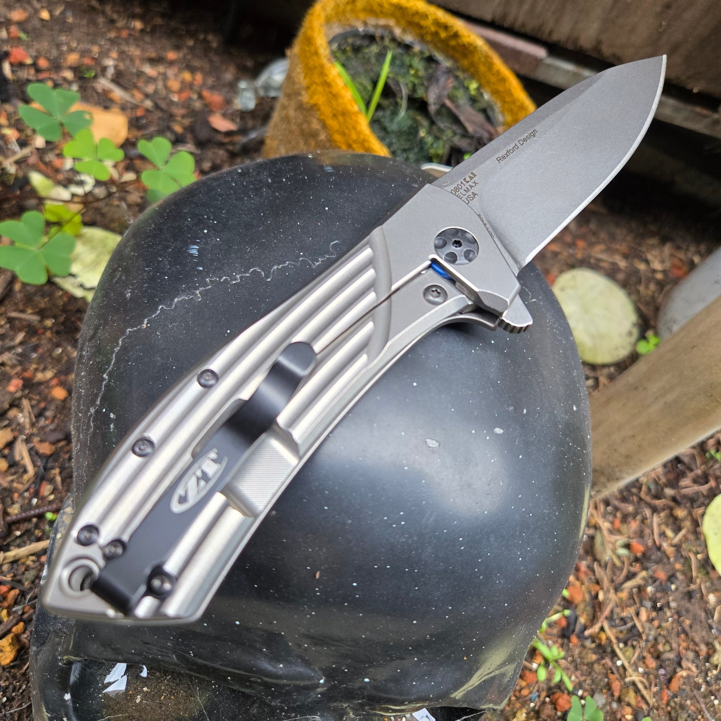 Zero Tolerance 0801 Rexford KVT Titanium Framelock S35vn Folder -DISCONTINUED-