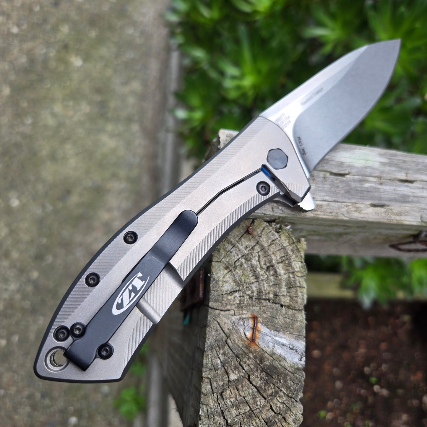 Zero Tolerance 0801TI Rexford KVT Titanium Framelock S35vn Folder -DISCONTINUED-