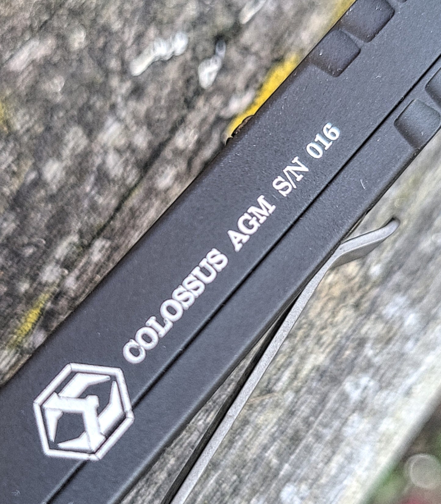 Heretic Knives Colossus HG D/E Baker Forge Damascus OTF Auto