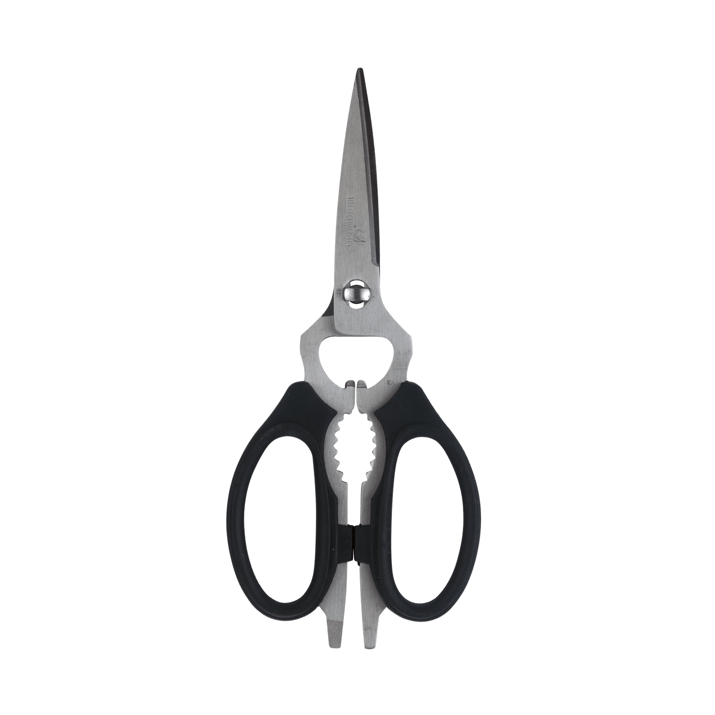 Messermeister Kitchen Scissors 8-inch Take-Apart Black Handle