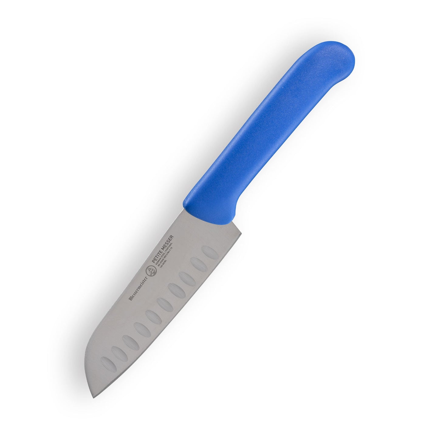 Messermeister Santoku 5" HG Petite Messer Blue