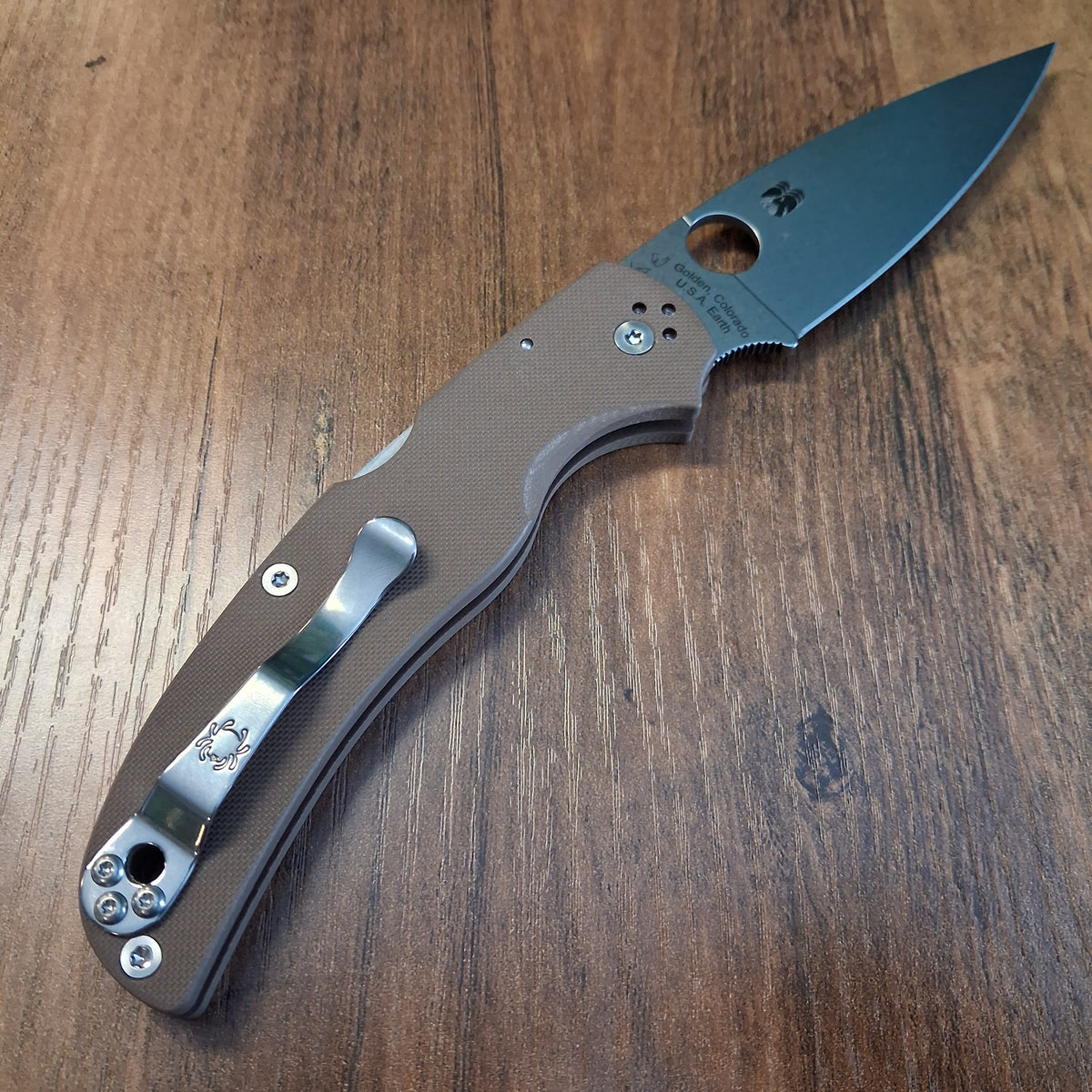 Spyderco Native Chief Brwon G10 15V Folder *SPRINT RUN*