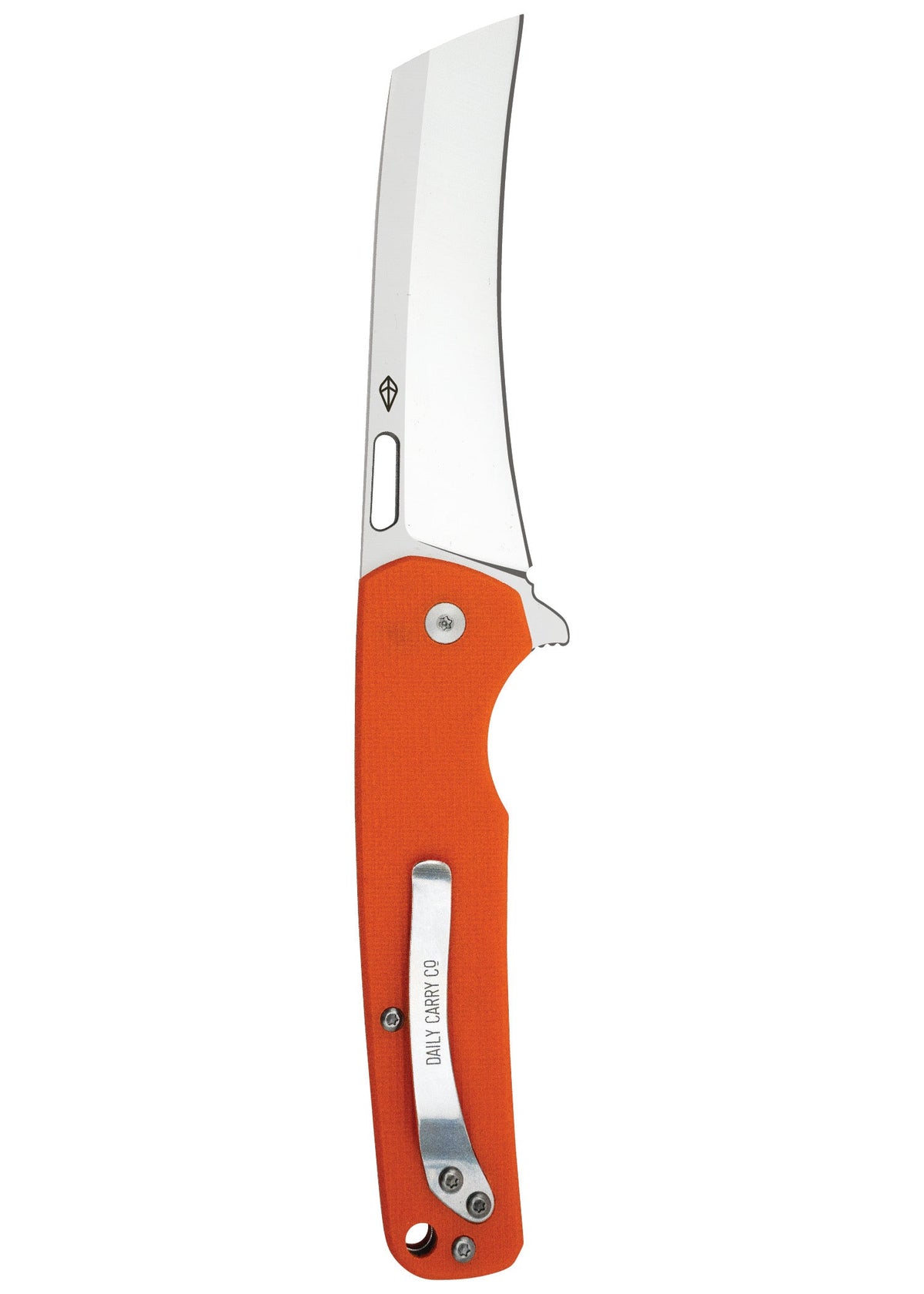 Daily Carry Co. - Orange Hawksbill Gauntlet Folder