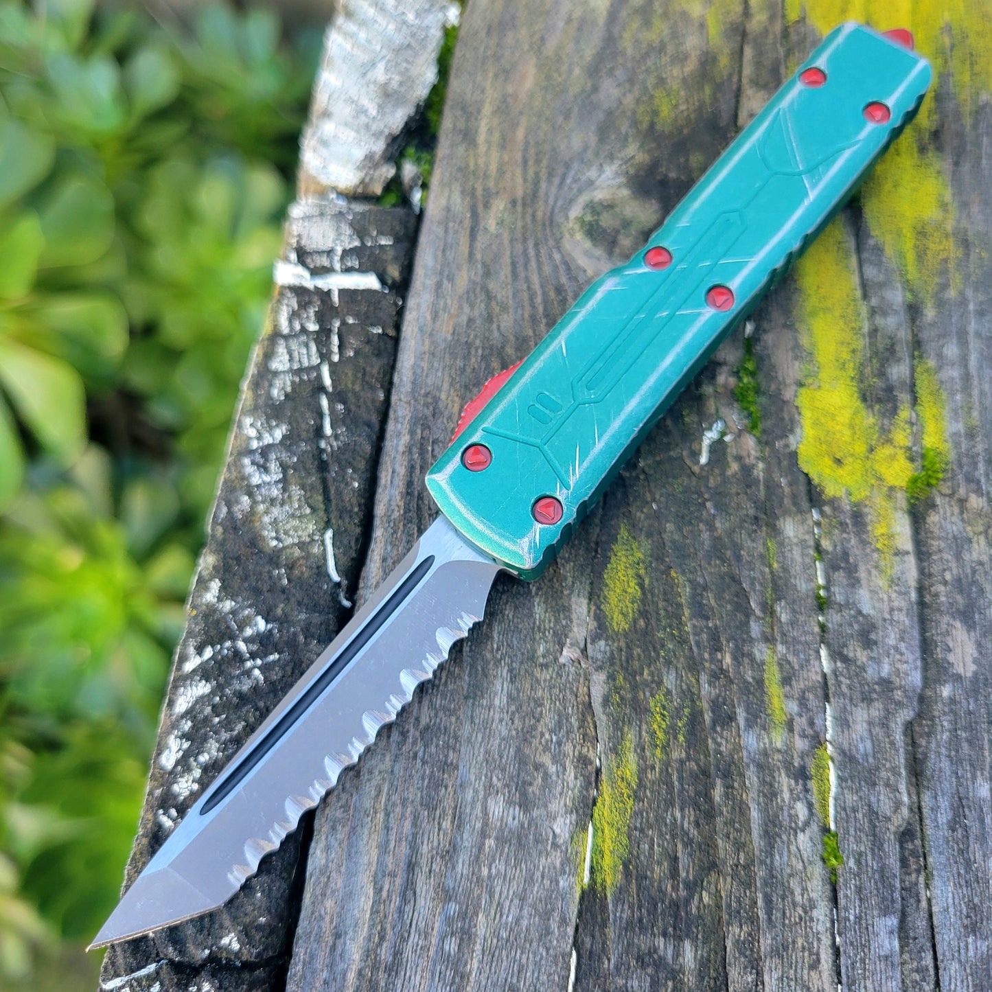 Microtech 149-12BH UTX-70 T/E F/S Bounty Hunter Apocalyptic OTF Auto