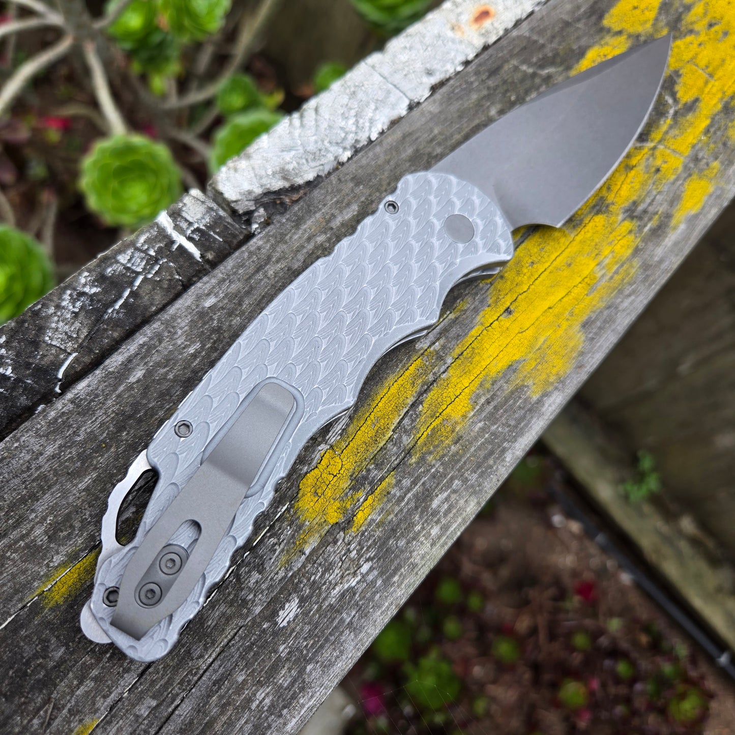 Protech T4105-FBW Tactical Response 4 Grey Feather Magnacut Auto