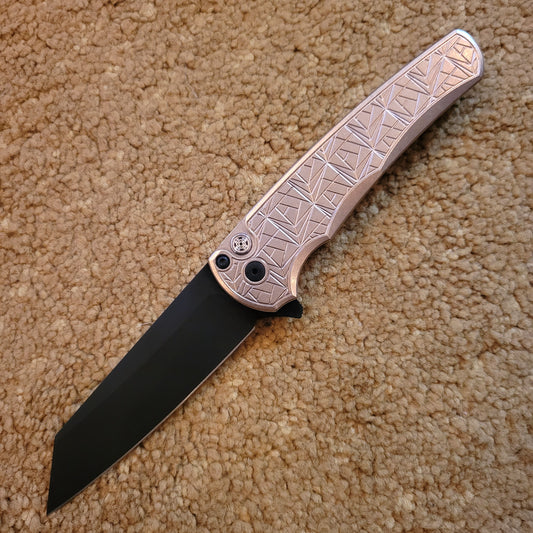 Protech 5413-Nexus Malibu AlBronze Black Magnacut Reverse Tanto Folder