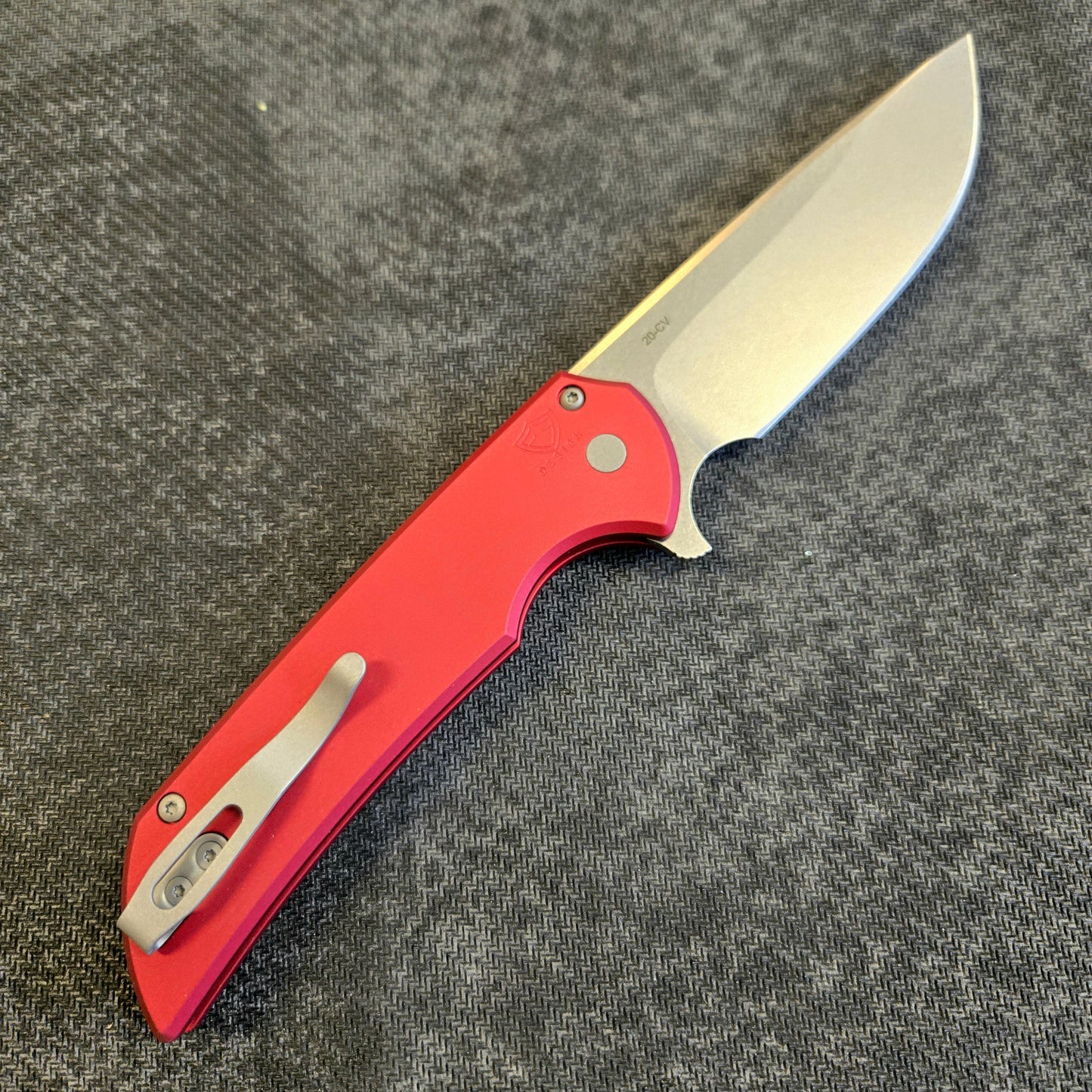 Protech Red Mordax Stonewash 20CV Folder
