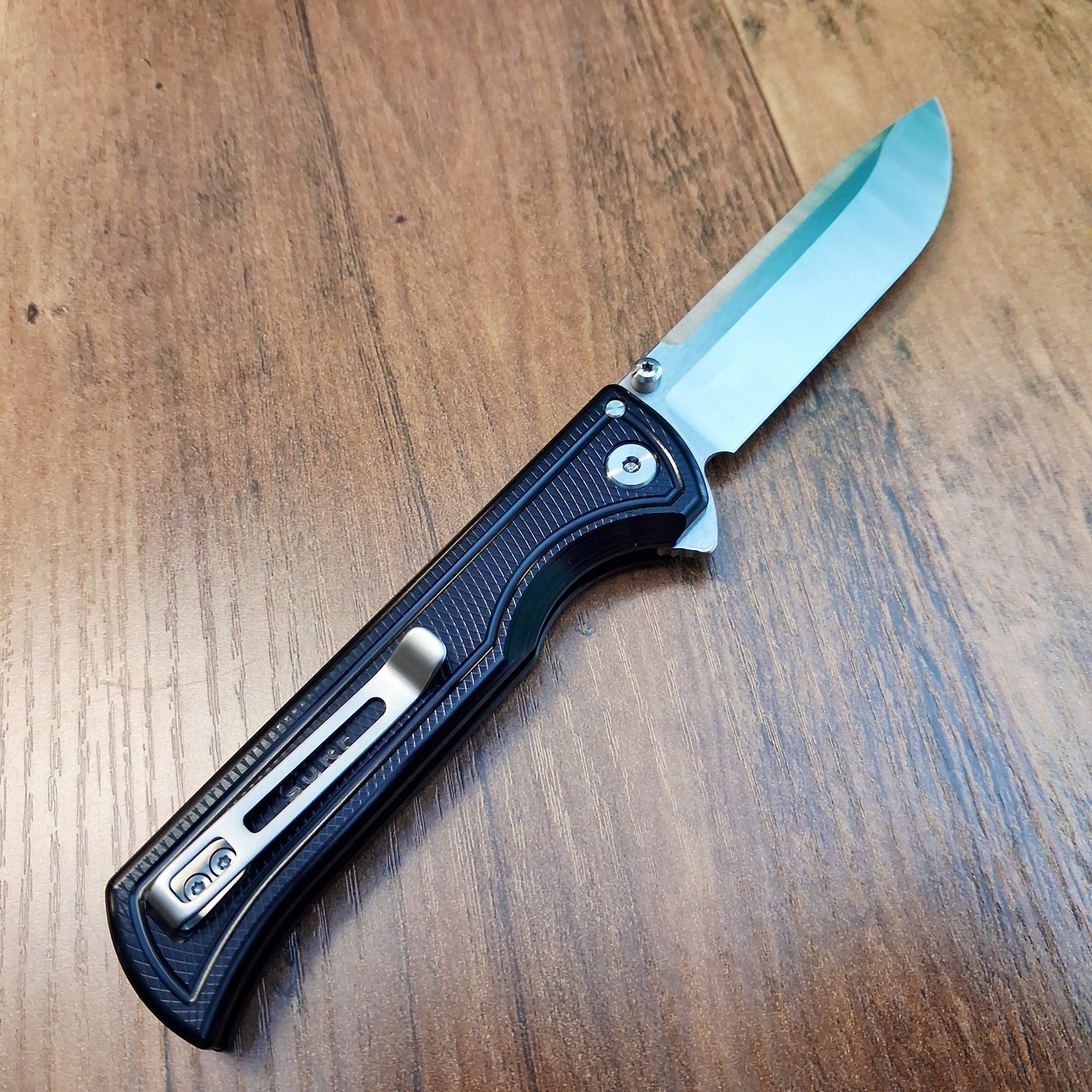 Squid Industries Black Satin Surf Folder