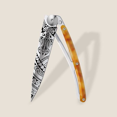 Deejo 27G Light Turtle Polynesian Folder