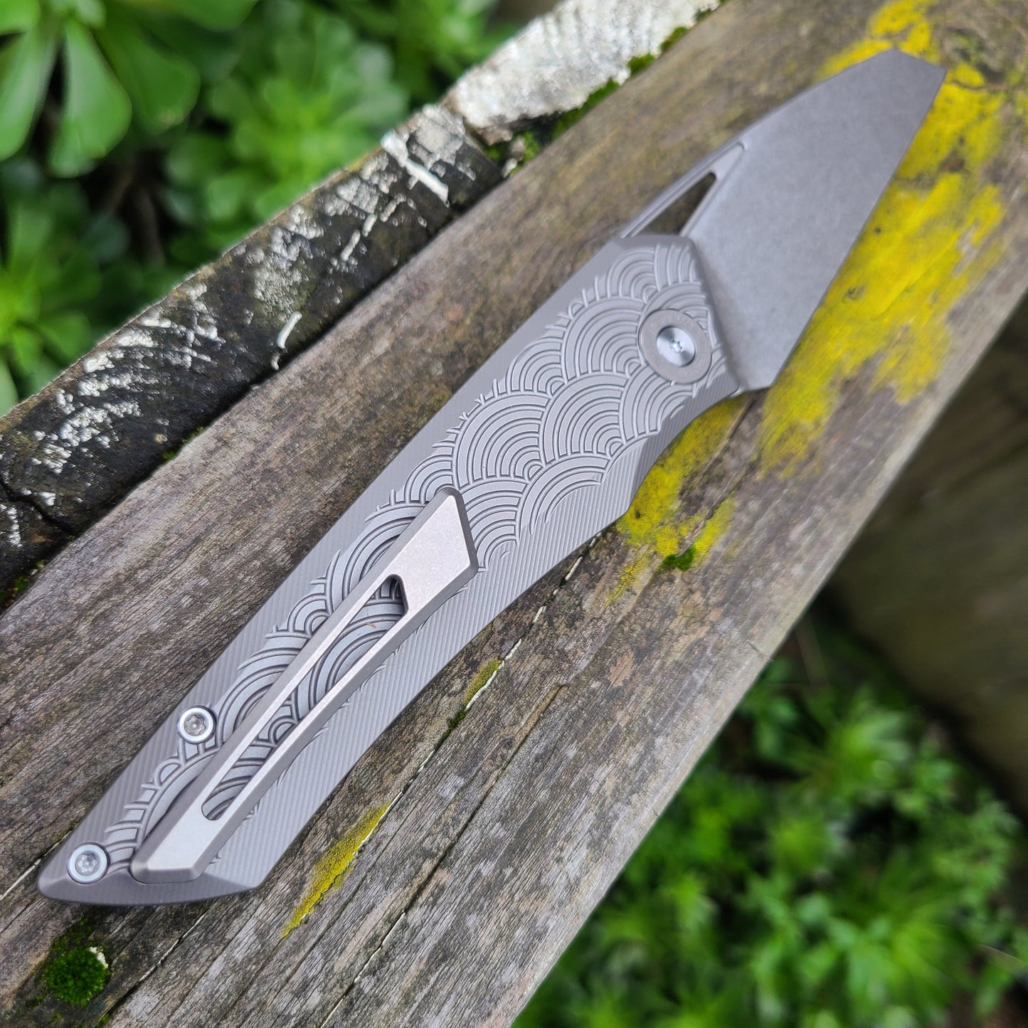 Two Sun TS193 Grey Titanium D2 Folder