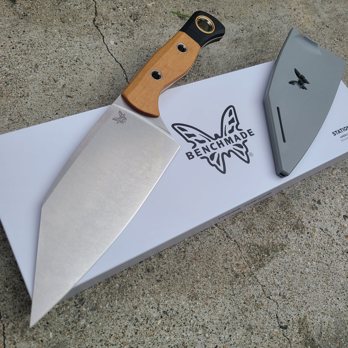 Benchmade 4000-02 3 Piece Kitchen Knife Set - Maple Valley Richlite