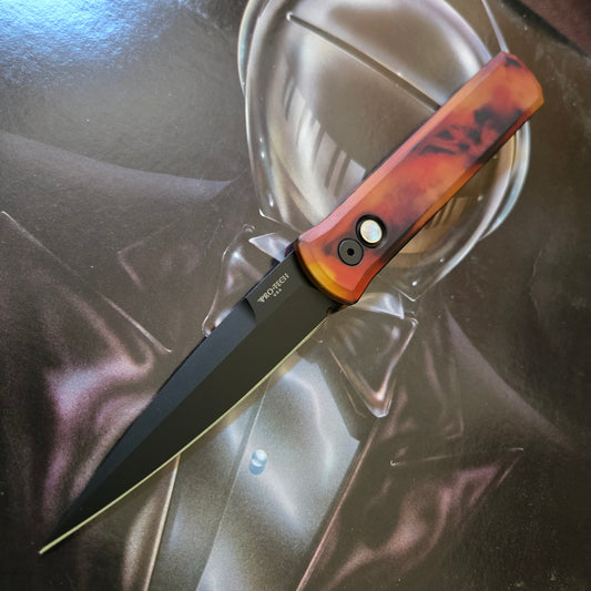 Protech 921-DF Del Fuego Godfather Black Magnacut Auto