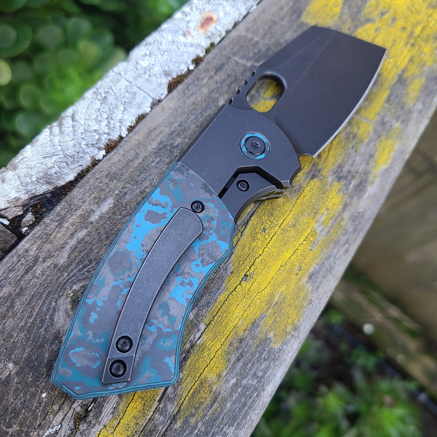 Berg Blades Blue Arctic Storm Slim Black DLC Folder