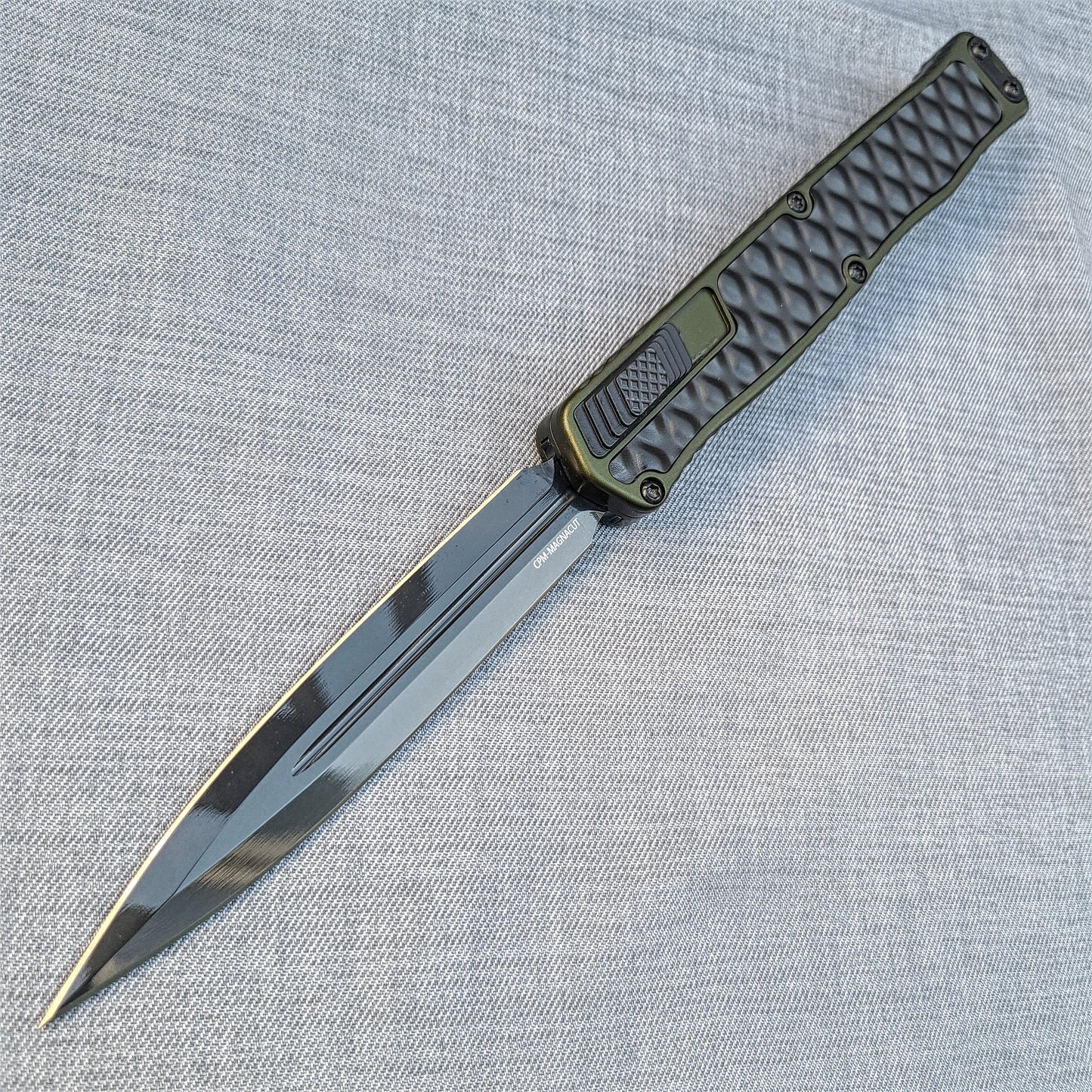 Heretic Knives H020-6A-ODGRN Cleric II D/E DLC OD Green OTF Auto
