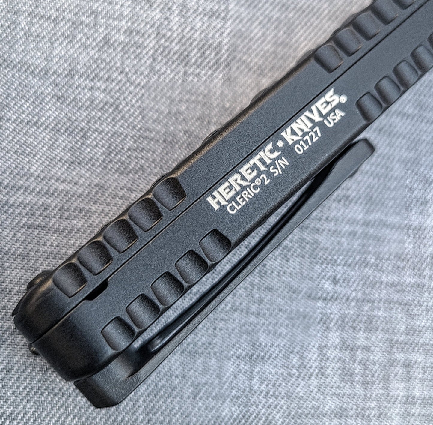Heretic Knives H019-6A-T Cleric II Tanto DLC OTF Auto