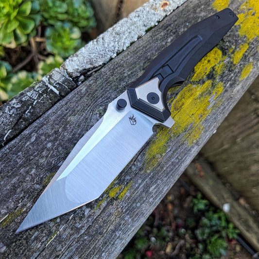 Arcane Design CREATURE Satin 20CV Black Titanium Folder