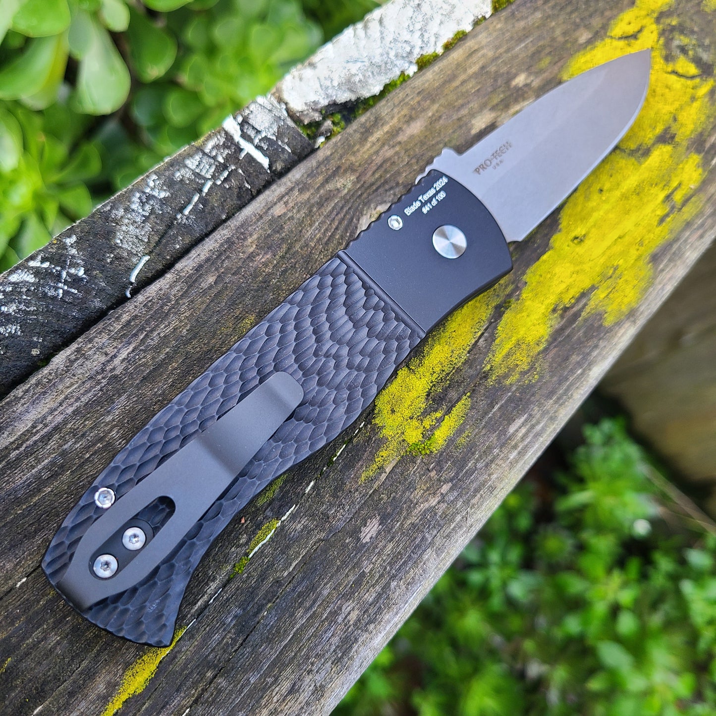 Protech Blade Show Texas 2024 Emerson CQC7 #41/100