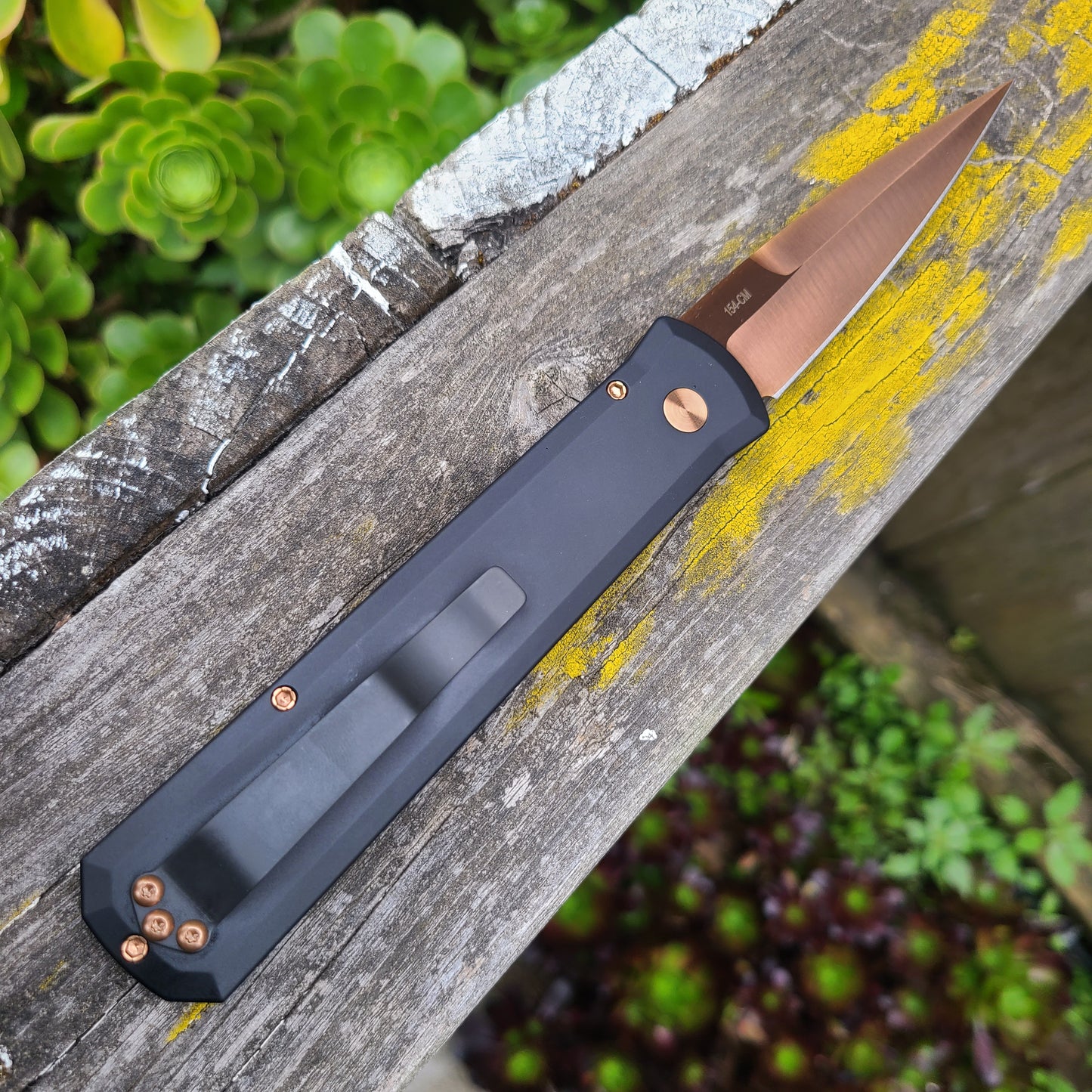 Protech 921-RG Rose Gold Godfather 154cm Auto