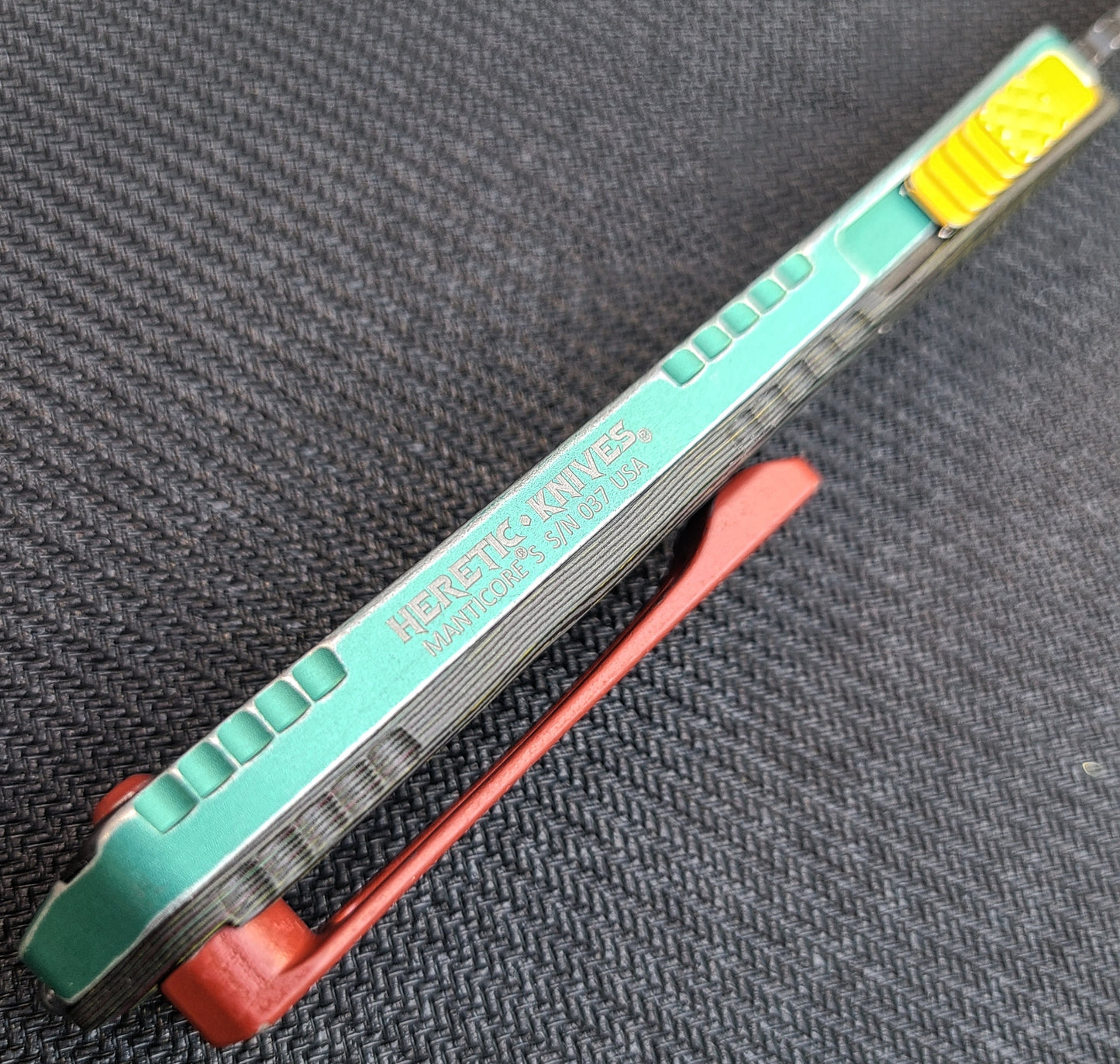 Heretic Knives H023-8A-BOUNTY Manticore S Bounty Hunter T/E OTF Auto