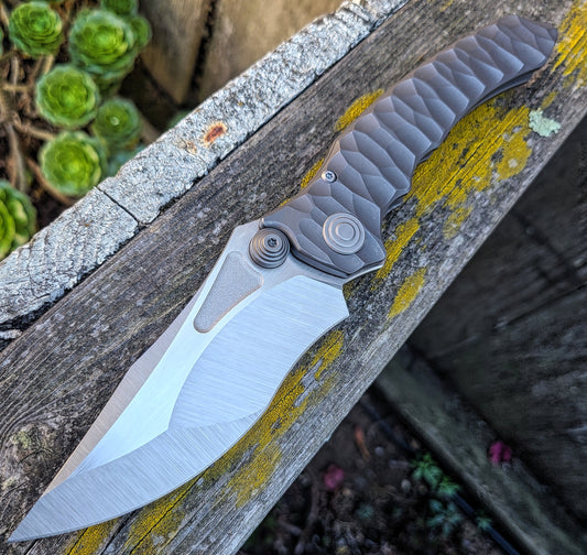 Maxace M11A Sandstorm 2.0 Titanium M390 Framelock Knife