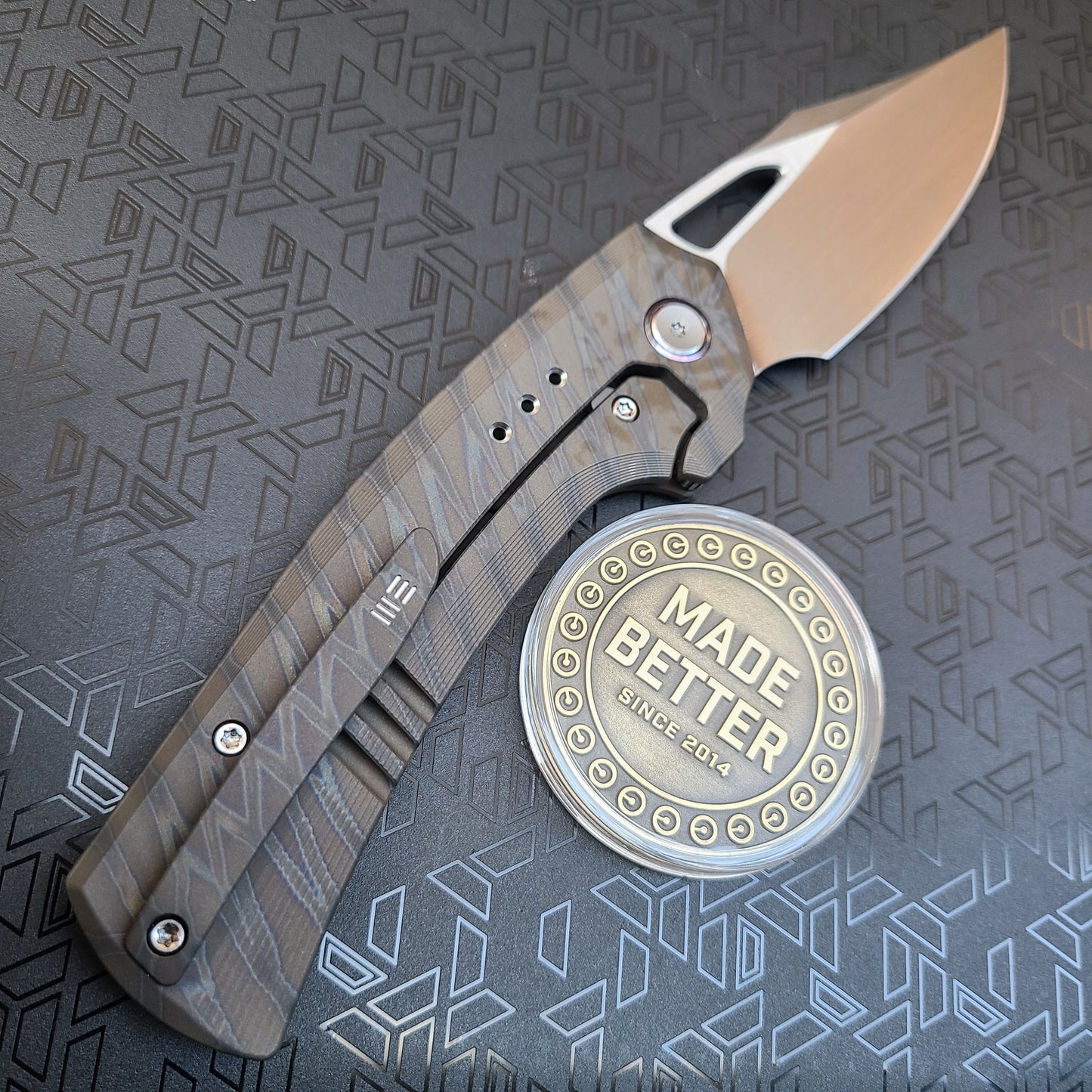 We Knife WE22040D-4 Nefaris 20CV Titanium Folder *LIMITED EDITION*