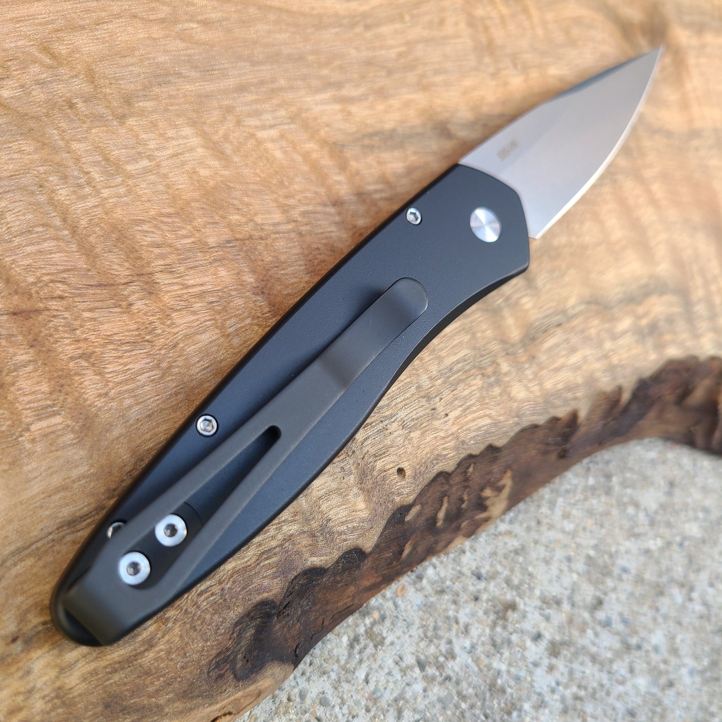 Protech 3405 Newport Black Aluminum S35VN Auto