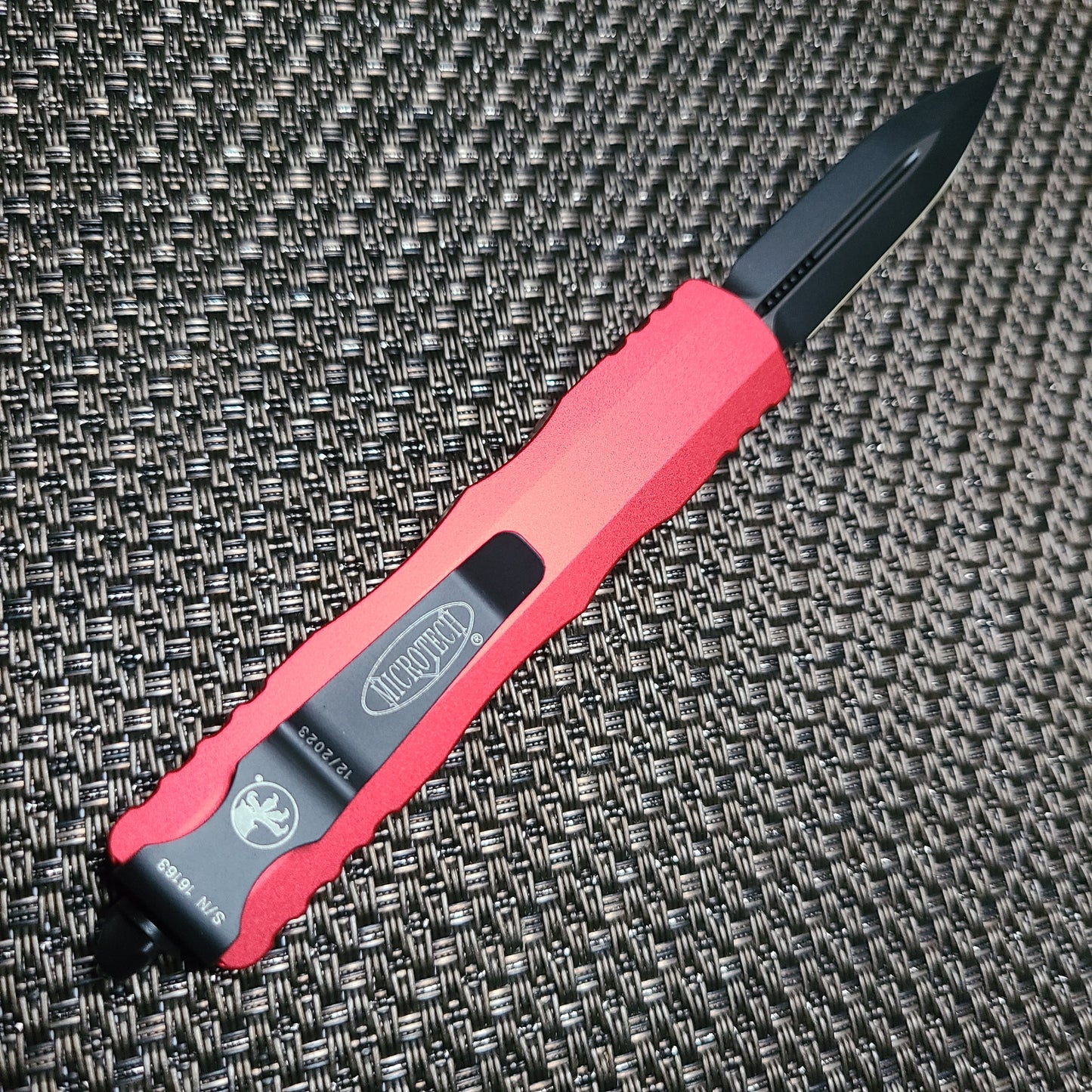 Microtech 225-1RD Dirac D/E Red Standard OTF Auto