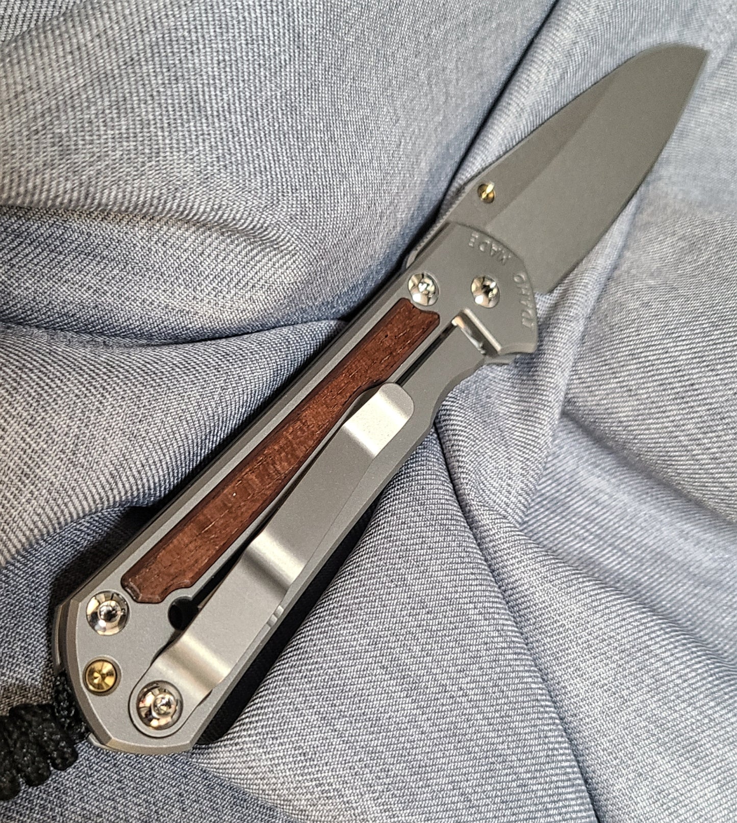 Chris Reeve S31-1128 Small Sebenza 31 Magnacut Insingo Macassar Ebony