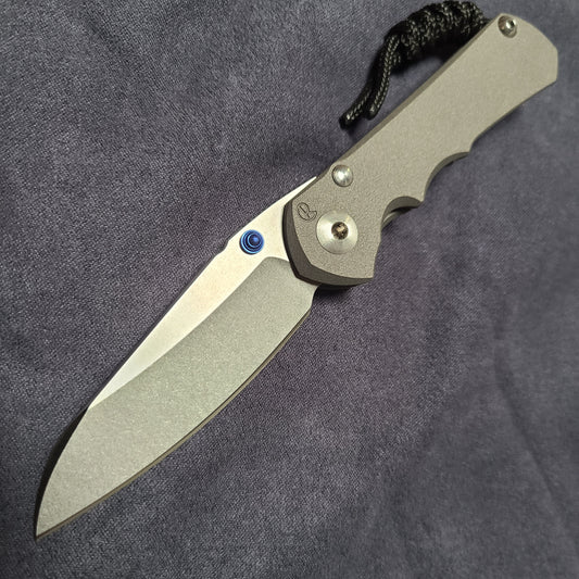 Chris Reeve Small Inkosi Insingo S45VN Titanium Plain