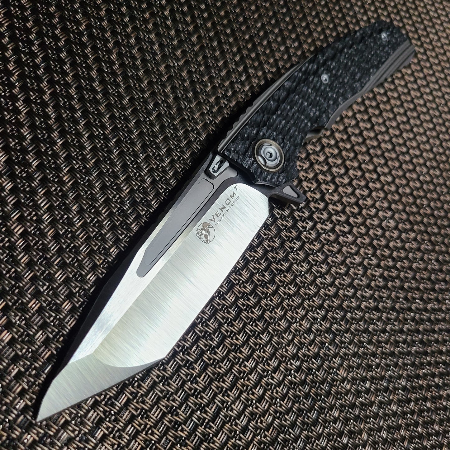Venom Knives Venom T Titanium S30V Folder