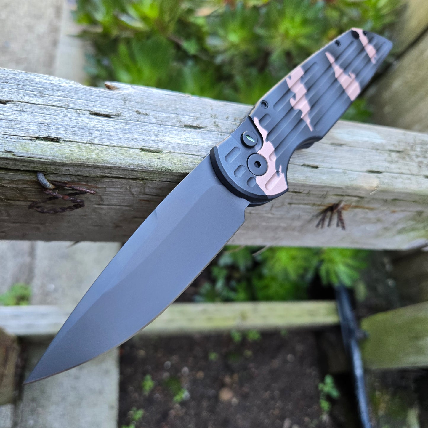 Protech 2025 Blade Texas TR-3 Sandstorm Operator Black 154cm Auto
