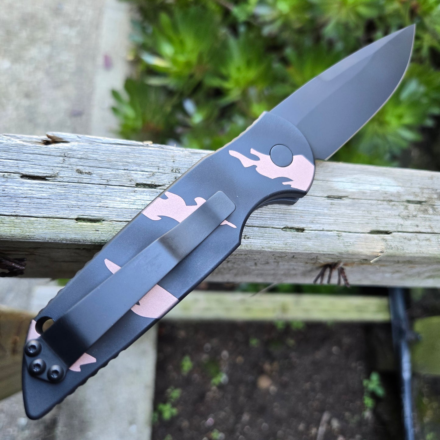 Protech 2025 Blade Texas TR-3 Sandstorm Operator Black 154cm Auto