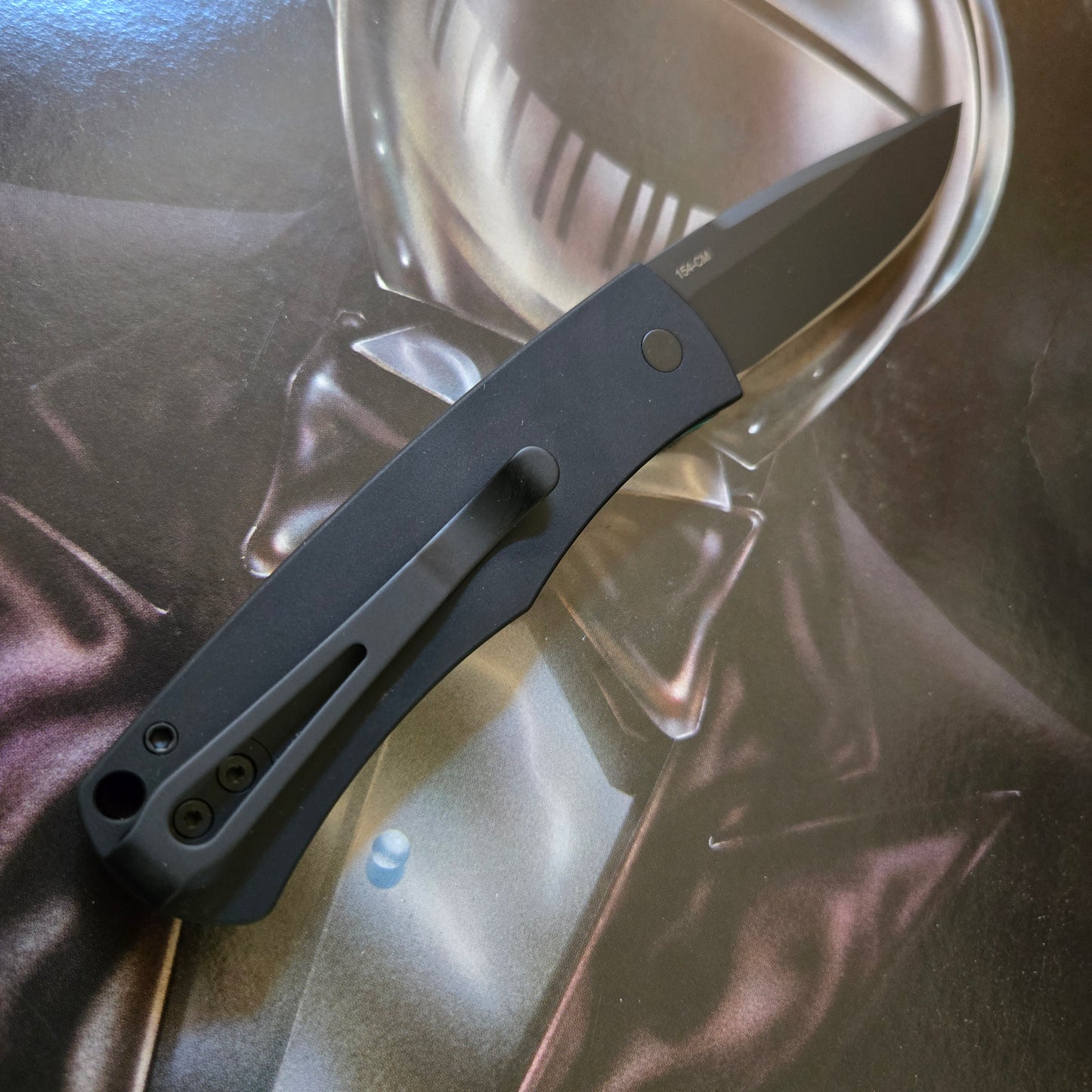 Protech BR-1.7 Magic "Whiskers" Bolster Release Tiffany Blue 154cm Auto *LIMITED EDITION*