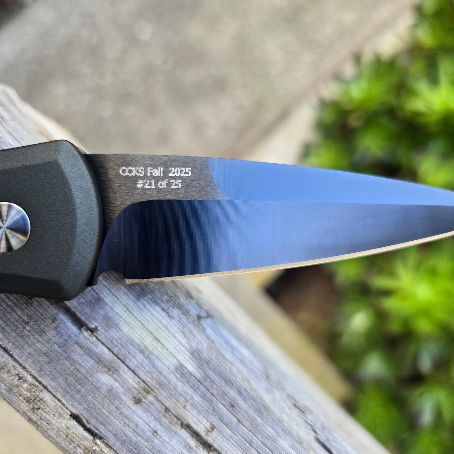 Protech CCKS Fall 2025 Godson Green Handle Satin 20CV Auto *LIMITED EDITION*