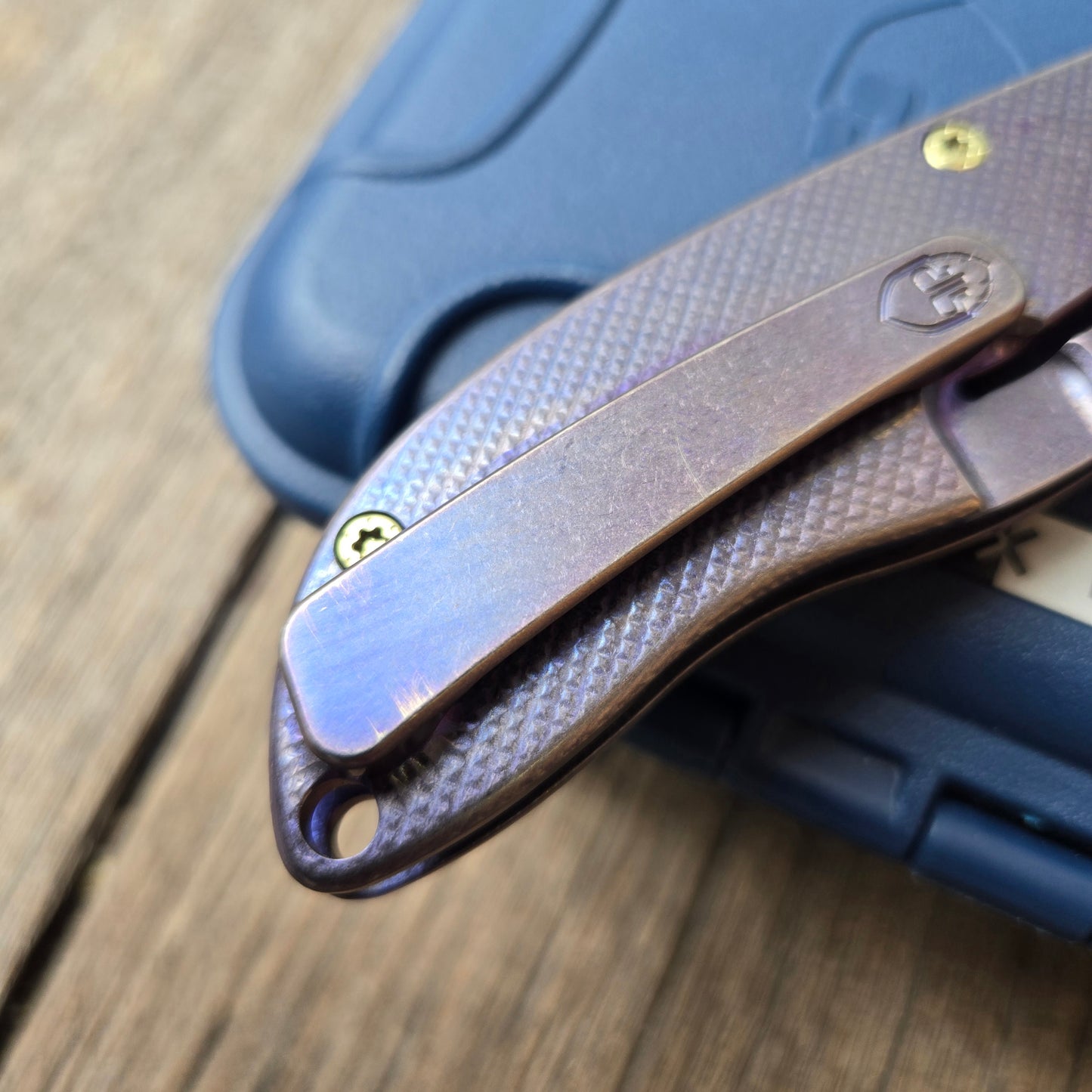 Grimsmo Knives Norseman #7099 CPM-154 Recurve Tanto Folder *PRE-OWNED*