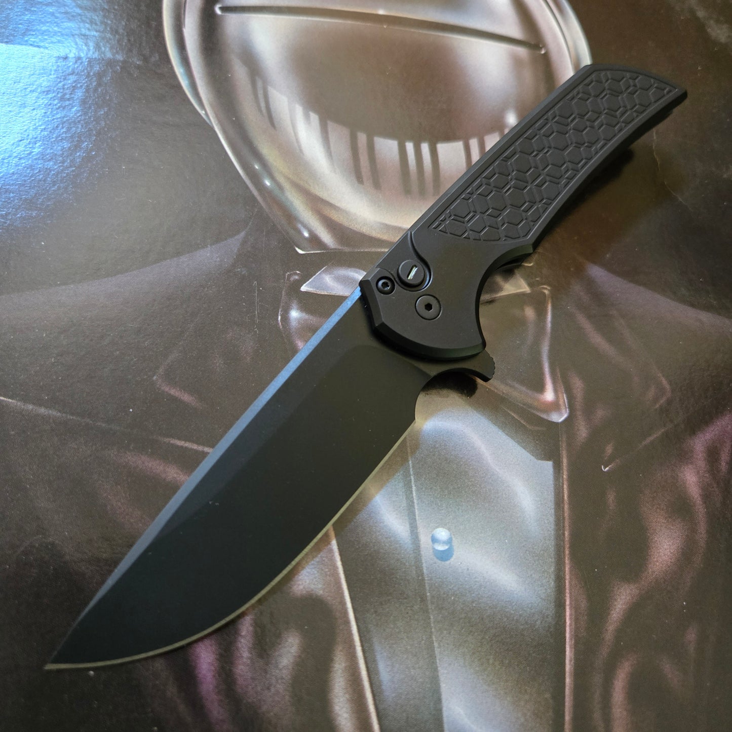 Protech MX106-OP Mordax Operator Gridlock Black Magnacut Folder