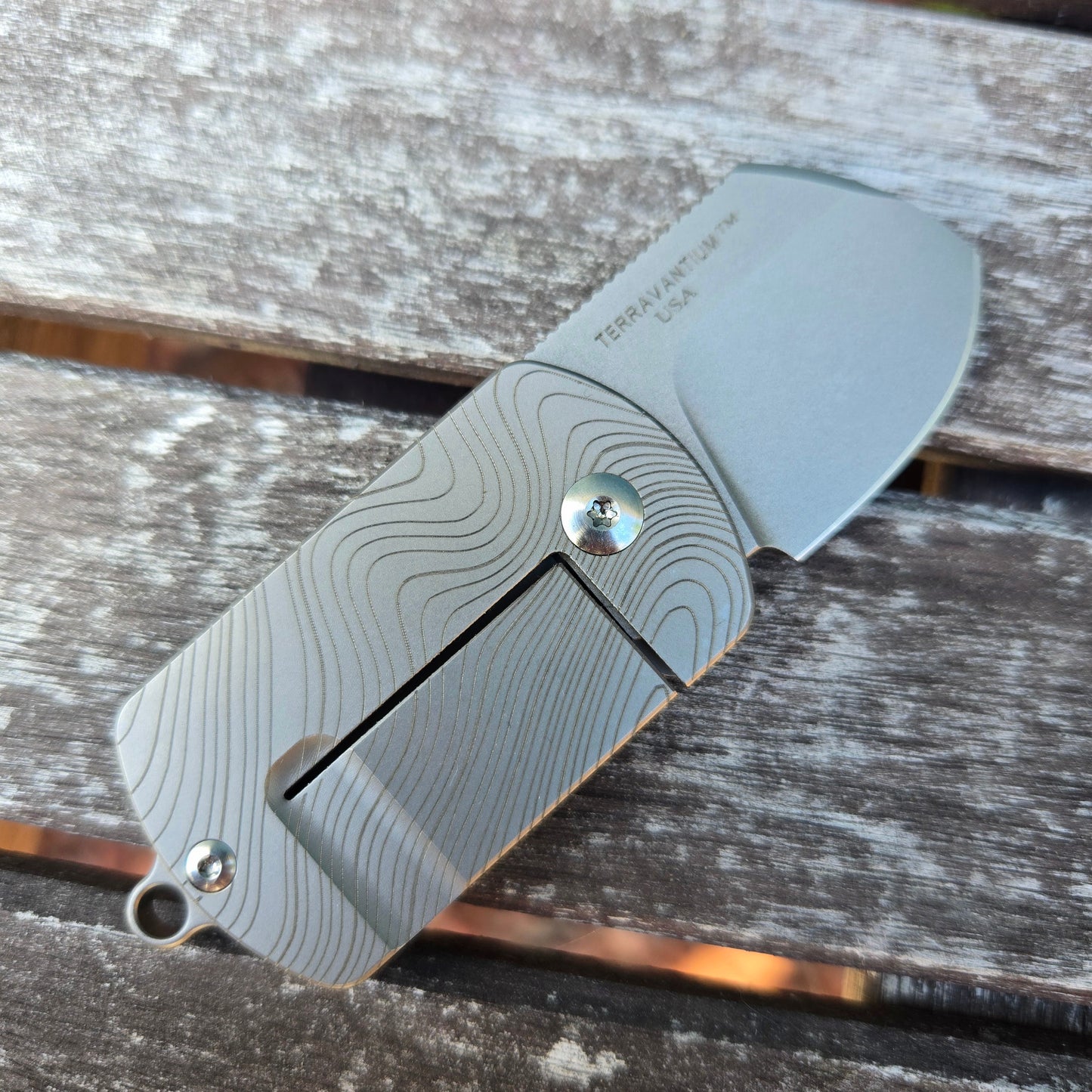 Terrain 365 DTK-AT Topographic Compact Folding Knife