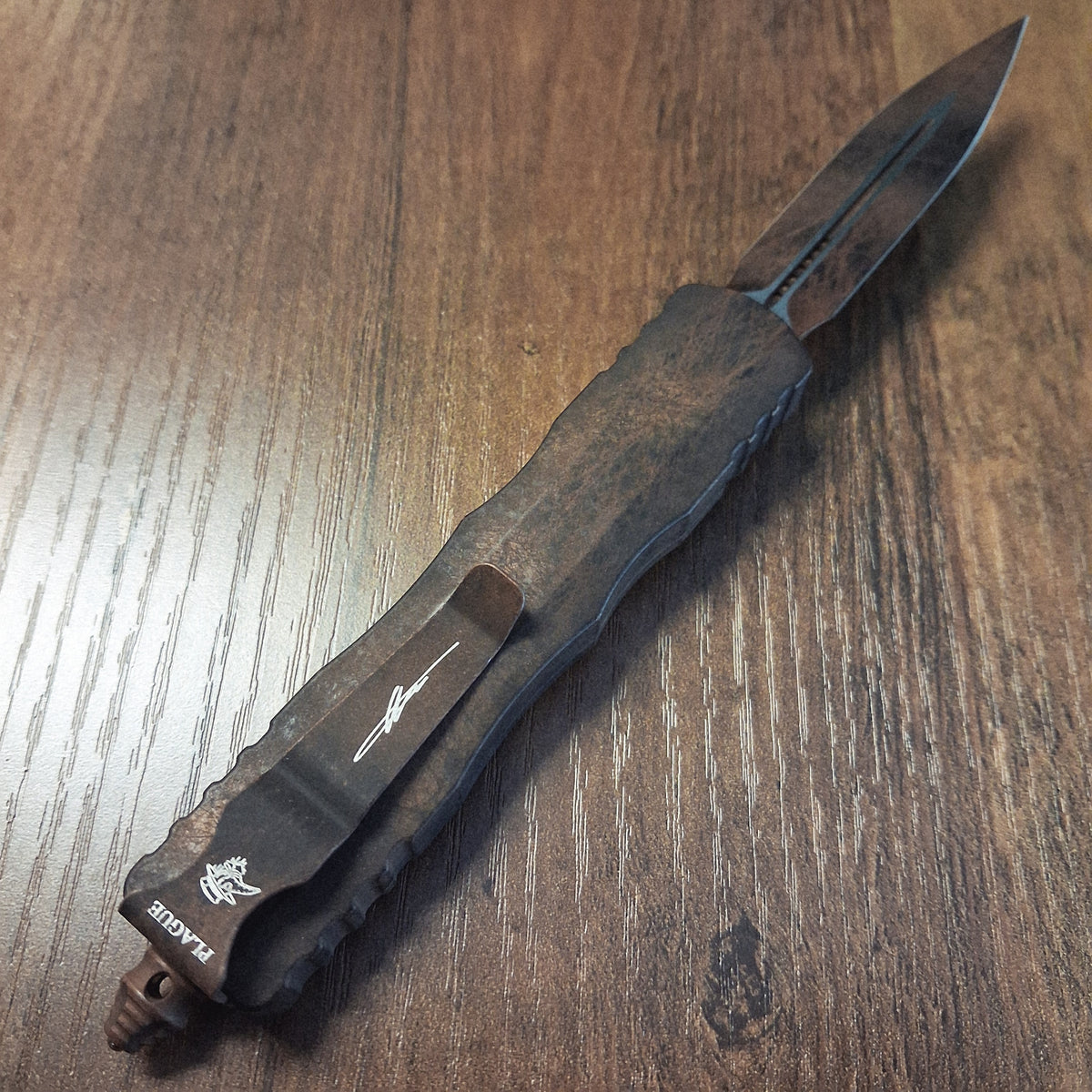 Microtech 225-1PLOBS Dirac Delta D/E Standard Plague Outbreak OTF Auto