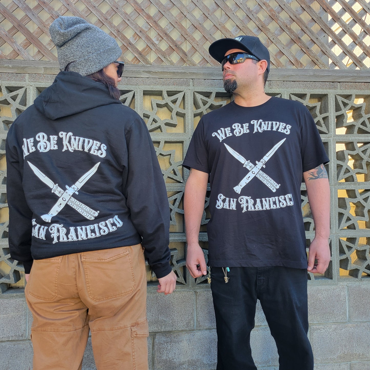 We Be Knives Lightweight Zip Up Hoodie