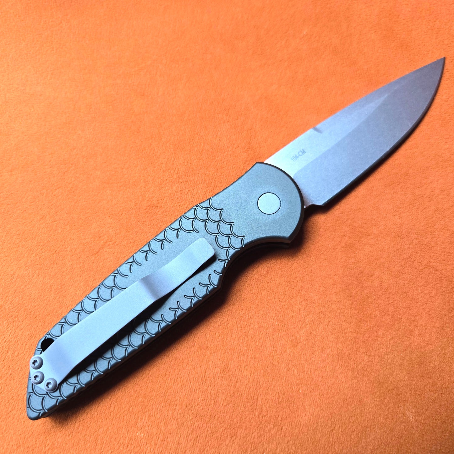 Protech TR-3X1SW Green Tactical Response 3 Stonewash 154cm Auto