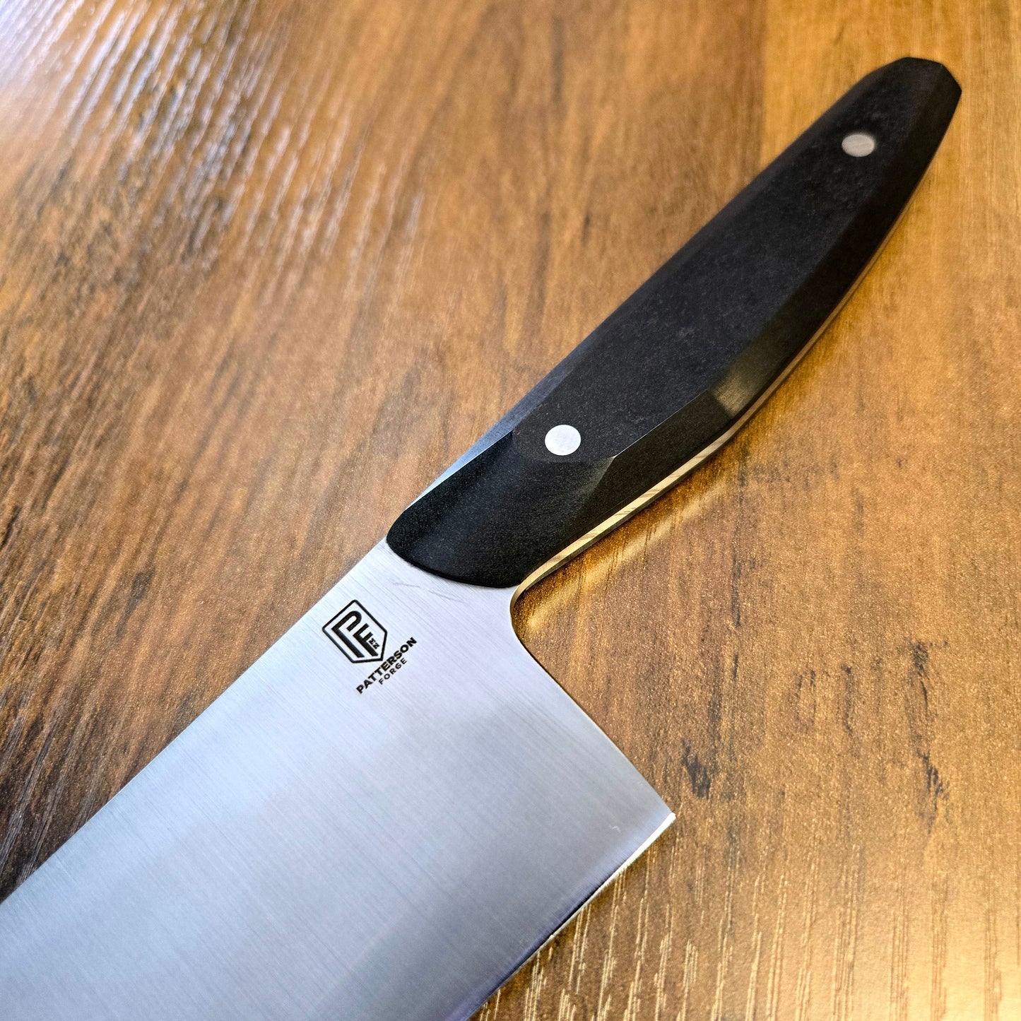 Patterson Forge Superior 8" Chef Knife - Basalt