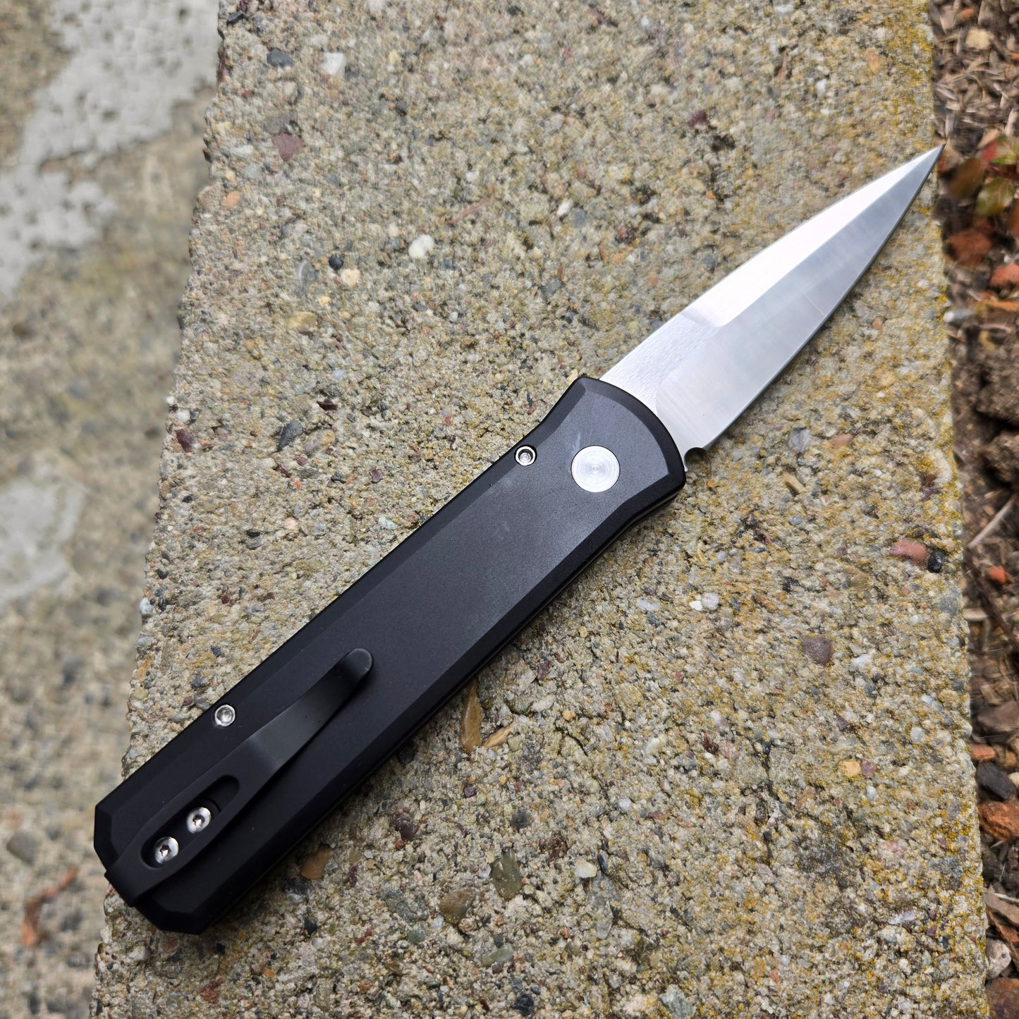 Protech 7210 Livewire 20 CV Godson Carbon Fiber Livewire Satin CPM-20CV Auto