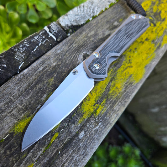 Chris Reeve S31-1224 Small Sebenza 31 Magnacut Insingo Black Micarta Folder