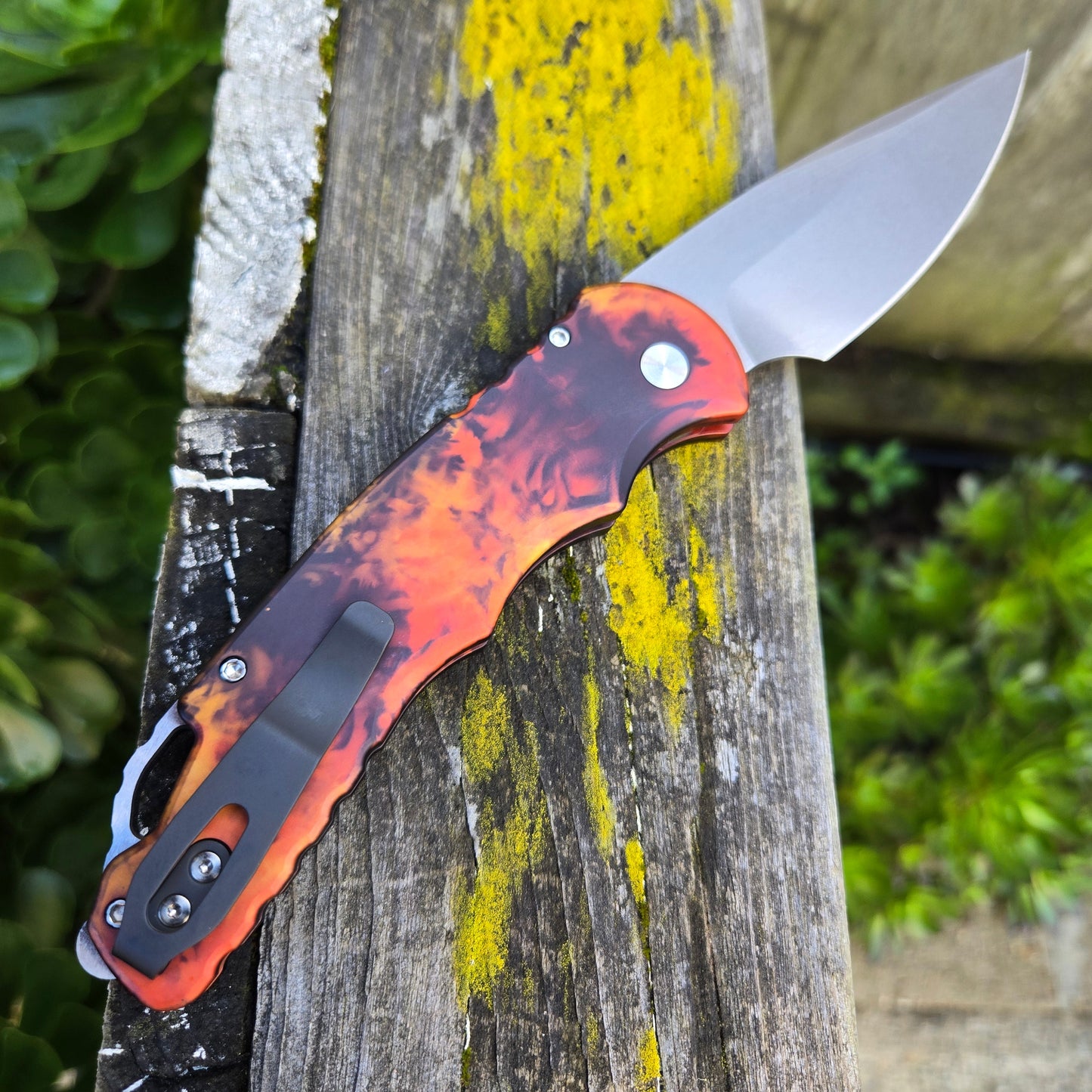 Protech T4101-DF Tactical Response 4 Del Fuego Magnacut Auto