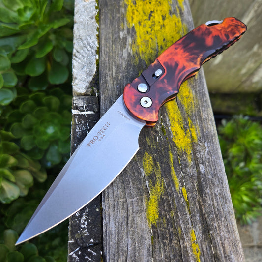 Protech T4101-DF Tactical Response 4 Del Fuego Magnacut Auto