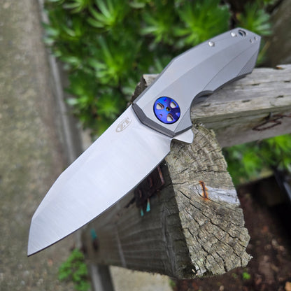 Zero Tolerance 0456 Sinkevich KVT Titanium 20cv Flipper -DISCONTINUED-