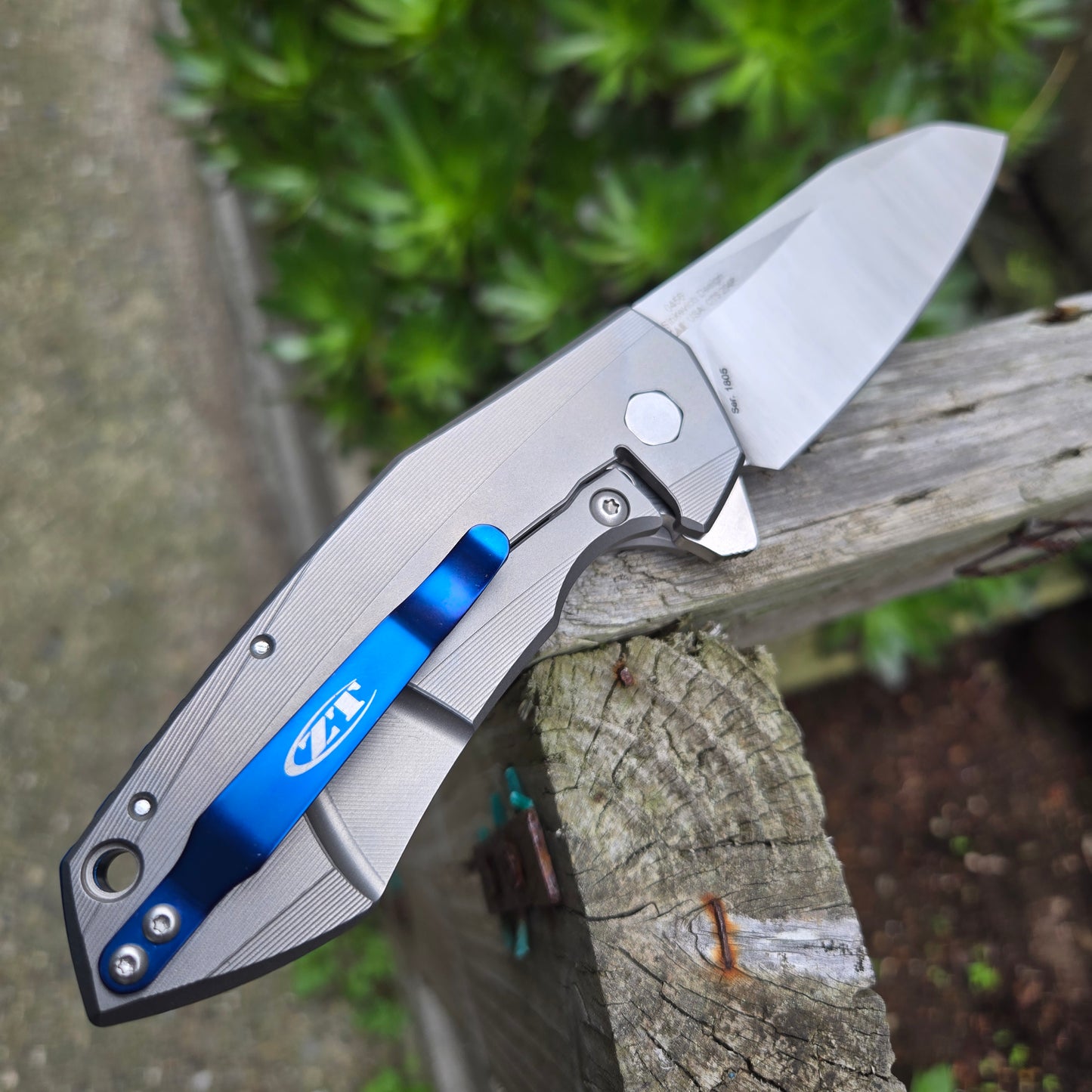 Zero Tolerance 0456 Sinkevich KVT Titanium 20cv Flipper -DISCONTINUED-