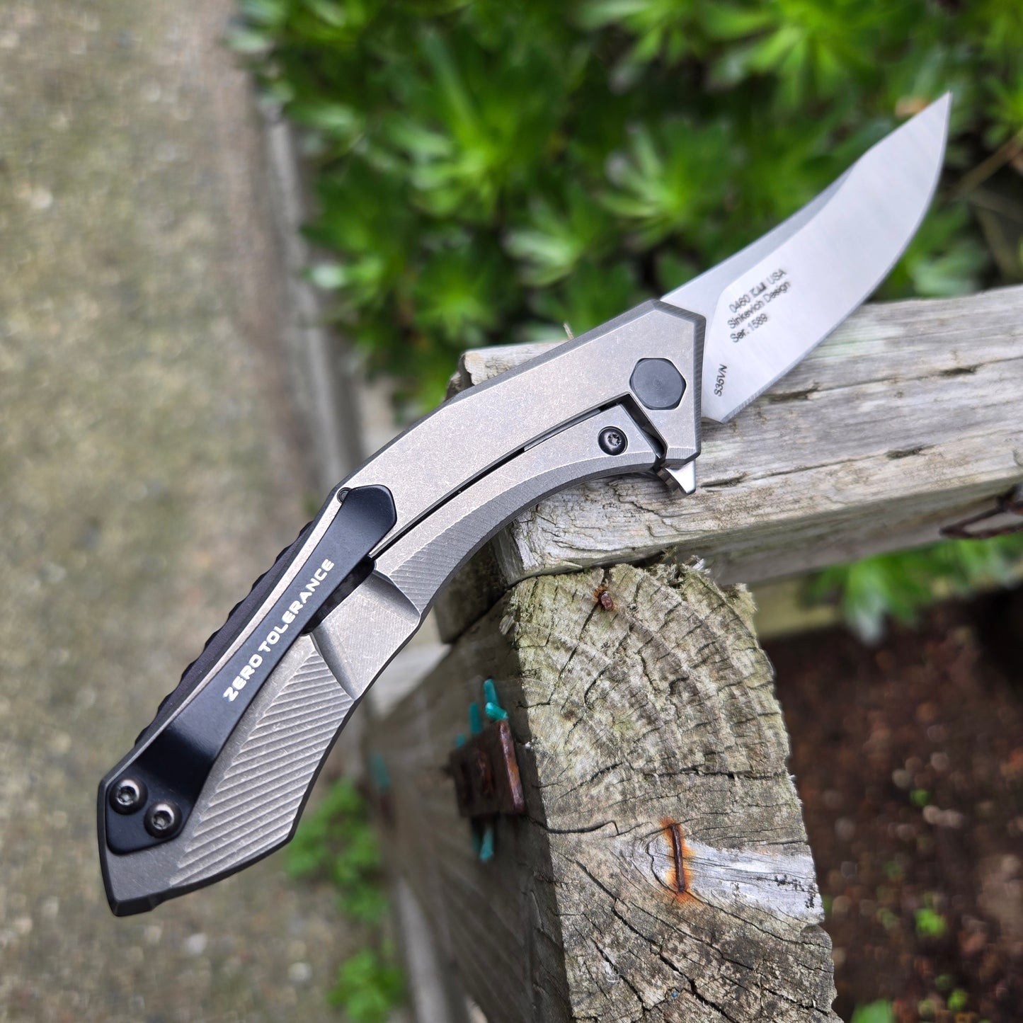 Zero Tolerance 0460 Sinkevich KVT Bronze Carbon Fiber S35vn Folder -DISCONTINUED-