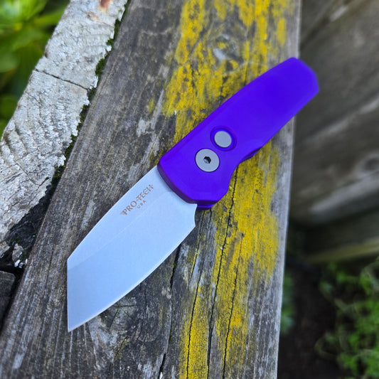 Protech R5401-Purple Runt 5 Magnacut Reverse Tanto Auto