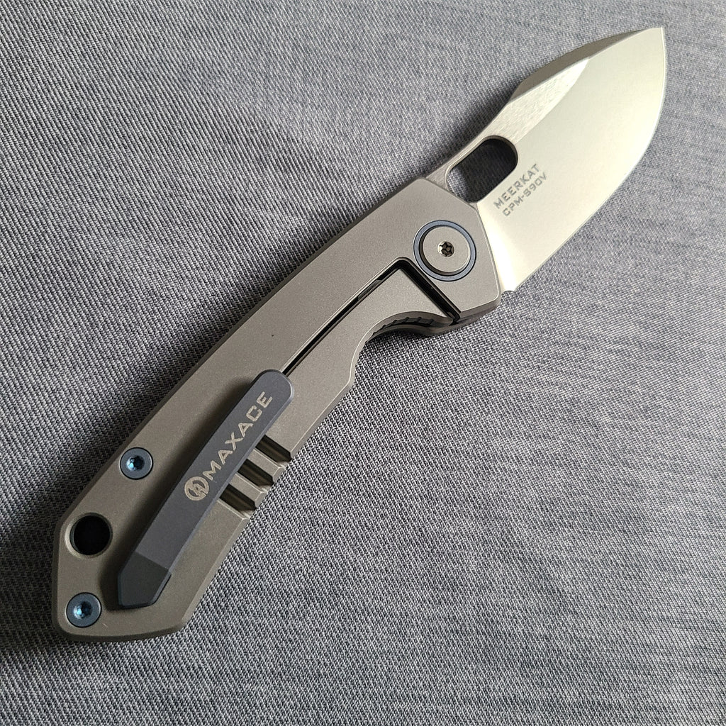 Maxace M13A Meerkat Titanium S90V Folder
